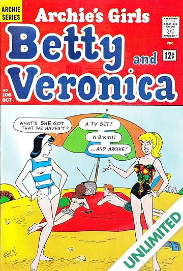 Archie's Girls Betty & Veronica #106
